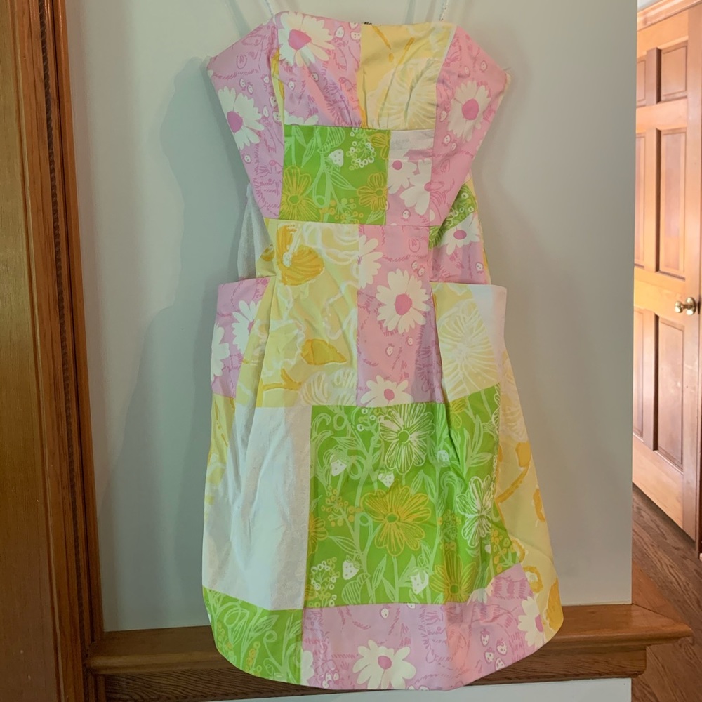 Lilly Pulitzer strapless dress